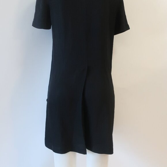 Womens Rag & Bone Black Short Sleeve Dress S/P - Picture 7 of 8